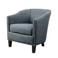 Madison Park Fremont Barrel Arm Chair - Blue FPF18-0494